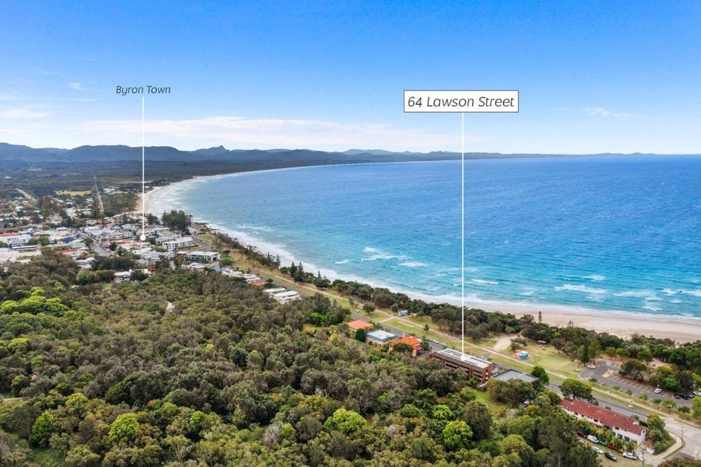 Byron Pacific Apartments - On Clarkes Beach Teluk Byron Bagian luar foto